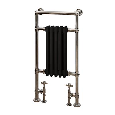 Eastbrook Avon radiator 50x95cm 530W chroom/zwart mat