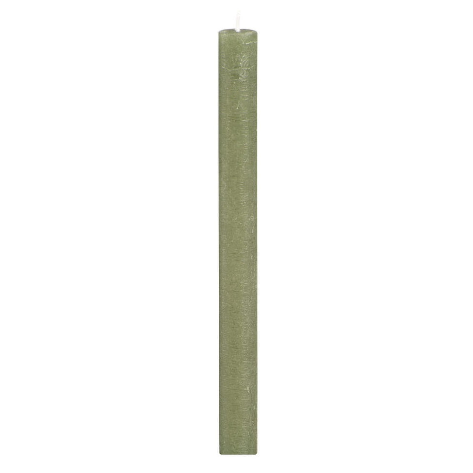 Dinerkaars rustiek Sfeer - olijfgroen - 25 cm
