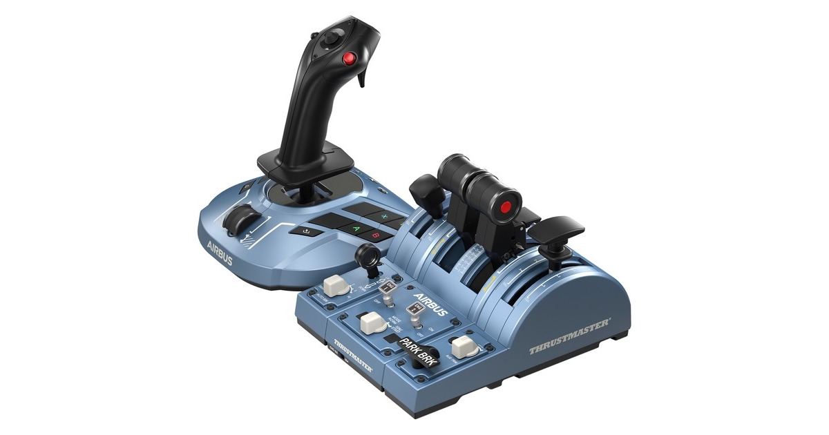 ThrustmasterTCA Captain Pack X Airbus Edition gaming set  (Zwart, Pc, Xbox Series X|S)