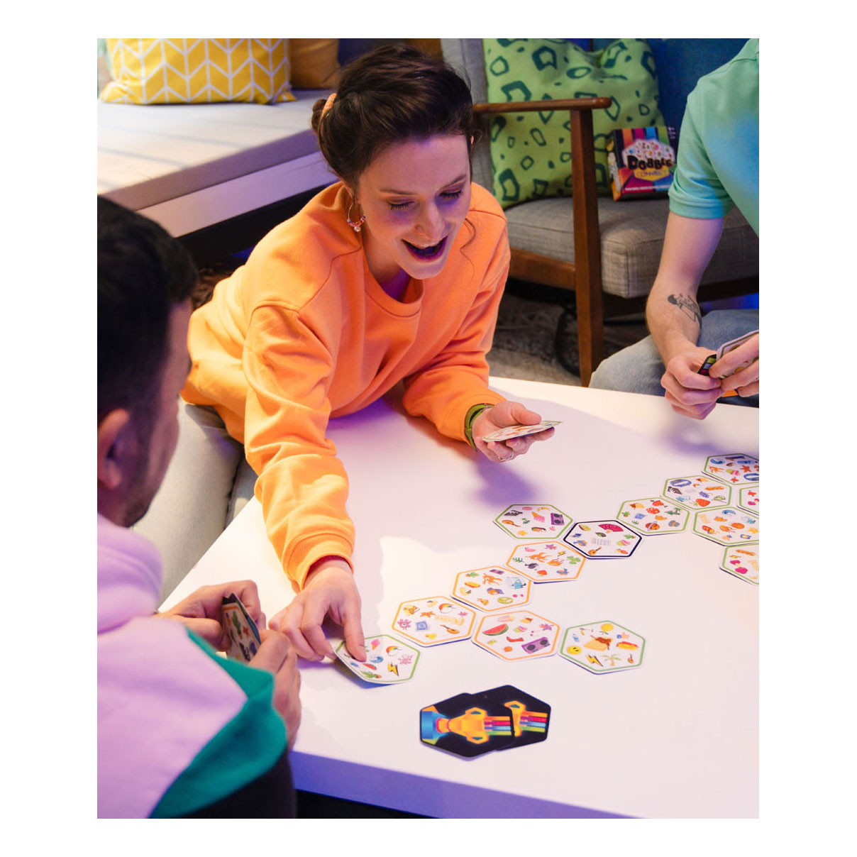 Dobble Connect Kaartspel
