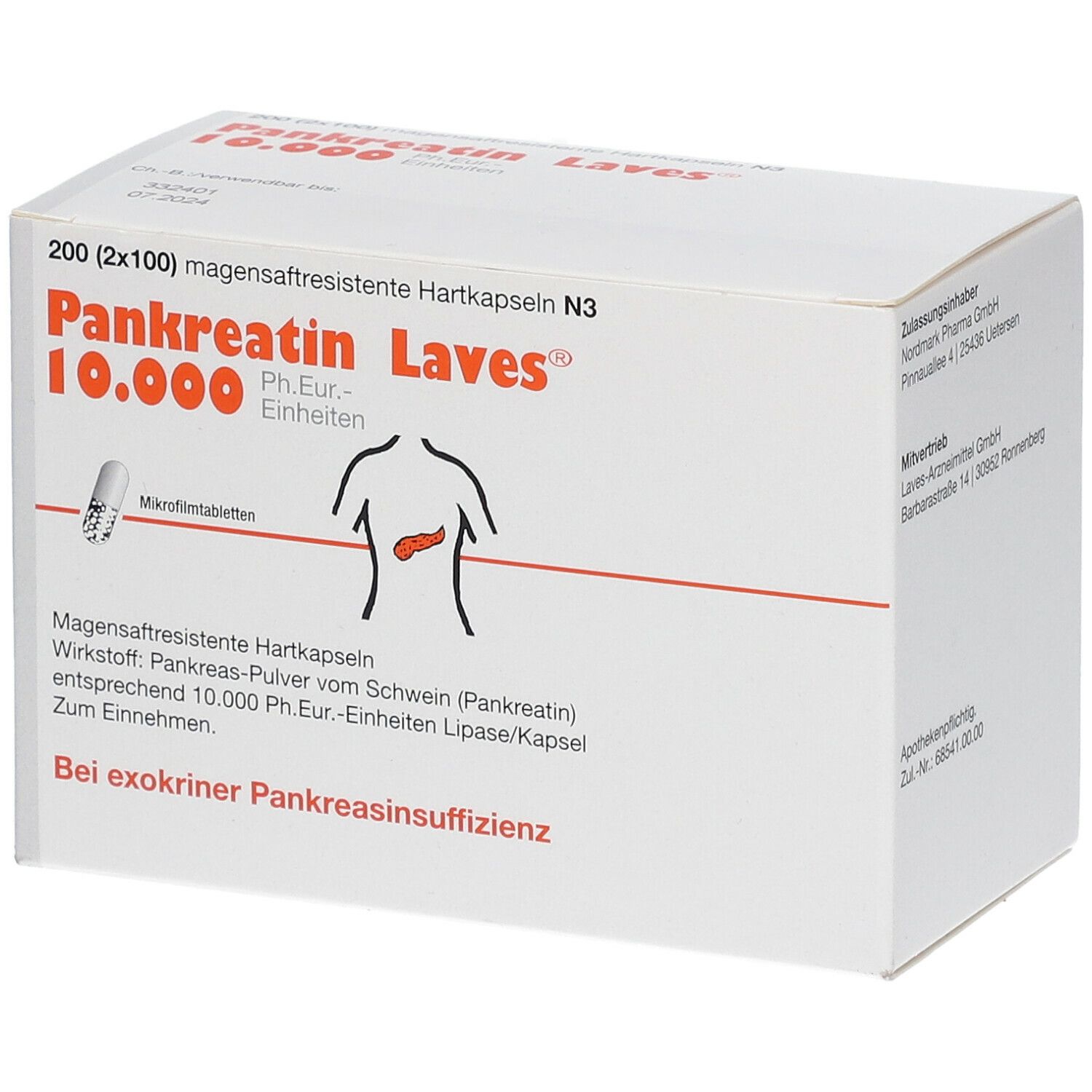 Pankreatin Laves® 10.000 Ph.Eur-Einheiten