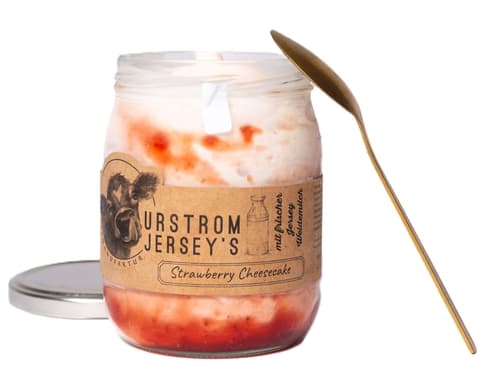 Urstrom Jersey's Strawberry Cheesecake
