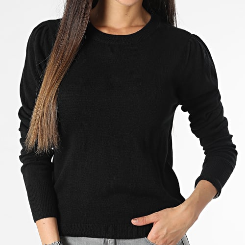 Pull Crop Femme Laura Noir