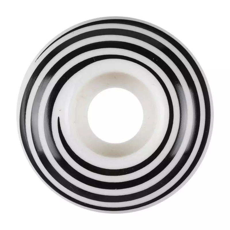Roues skate HAZARD WHEELS (x4) Swirl Cp Radial Blanc 101A