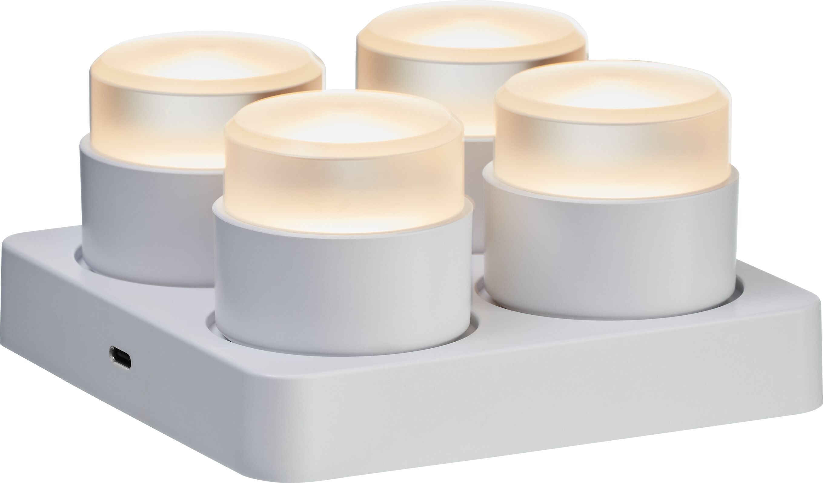 AVERY LED-Teelichter - Weiss / B: 12.0 cm x T: 12.0 cm