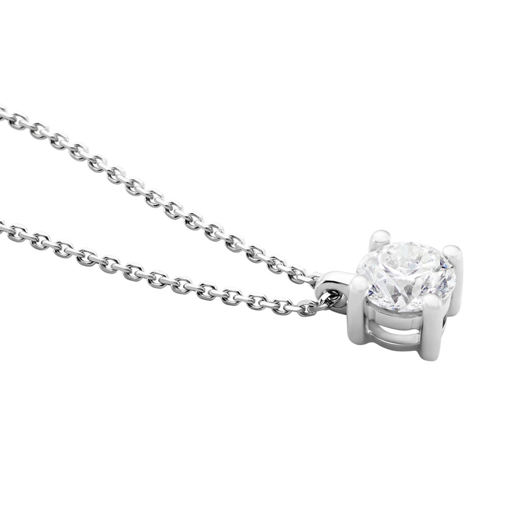 Collier Elfa Or Blanc Diamant