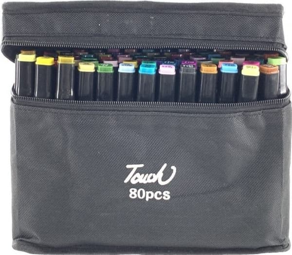 LeanToys Touch Markers 80 STK Pose Alkohol Markers