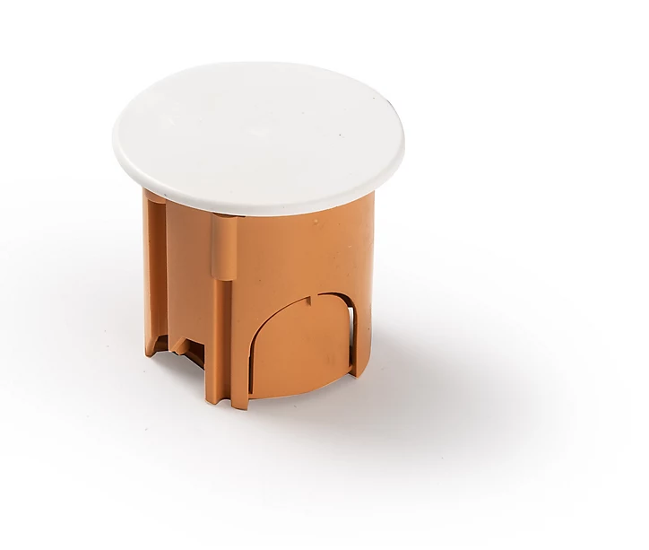 Boîte de dérivation à encastrer à sceller avec entrées et système de verrouillage Diall 40 X 40 mm
