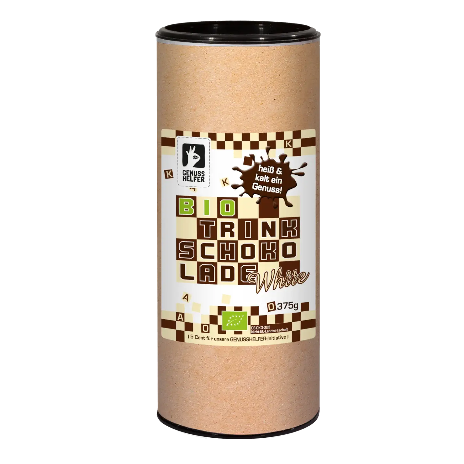 Kakao Trinkschokolade White Chocolate, BIO