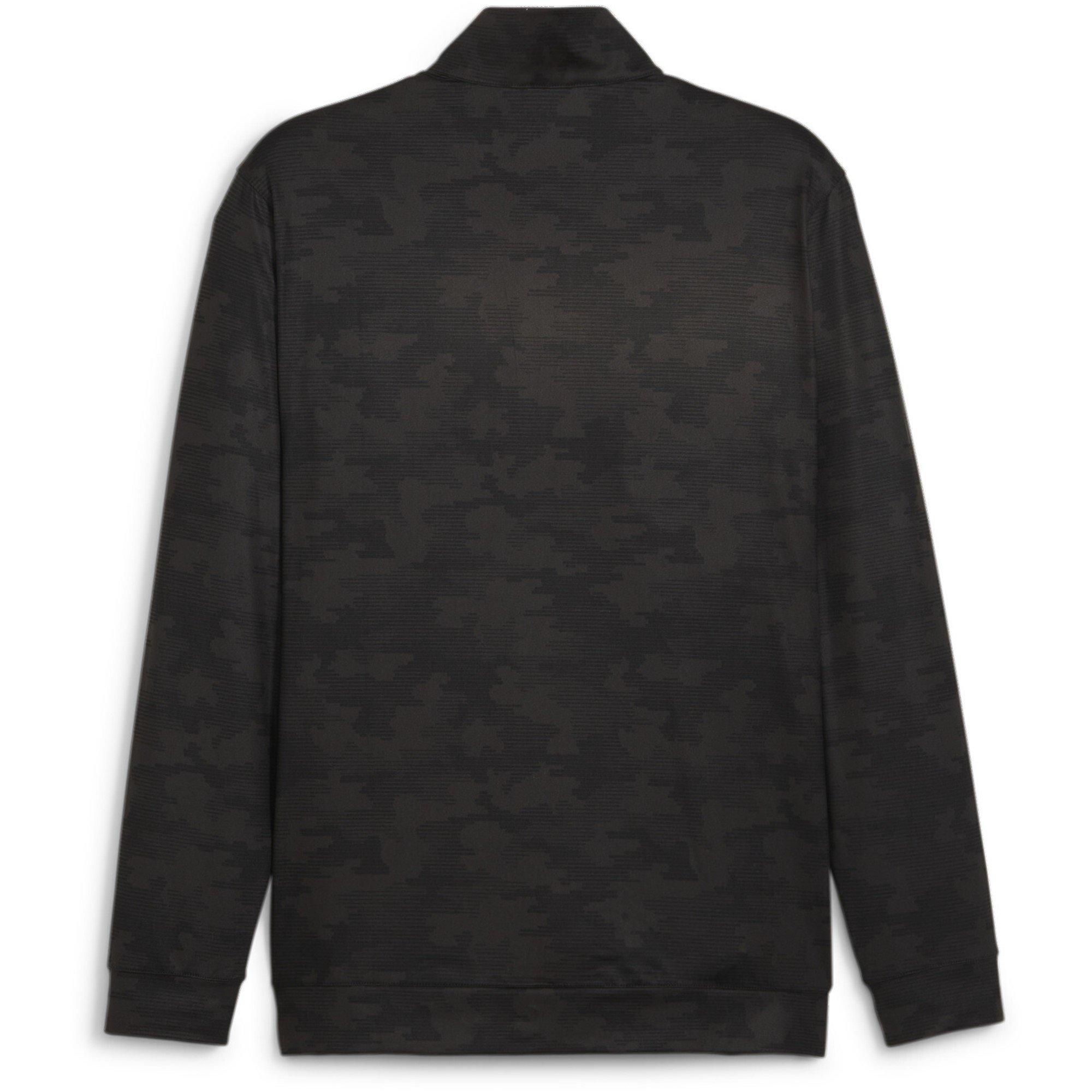Puma Puma Cloudspun Camo 1/4 Zip Baselayer Top Mens
