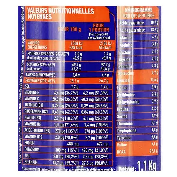 Apurna Gainer Mass Plus Chocolate 1100g