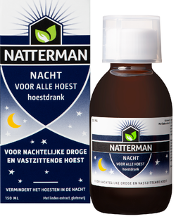 Natterman Hoestdrank Voor Alle Hoest Nacht 150ML