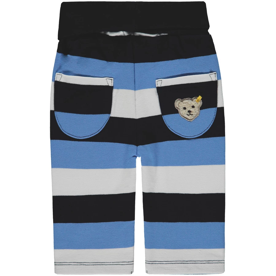 Steiff Boys Jogginghose mit Blockstreifen