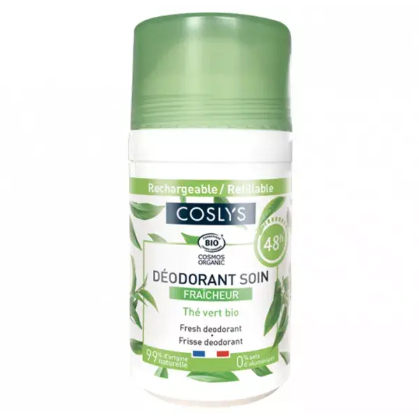 Desodorante Coslys Fresh Care com Chá Verde Orgânico 50ml