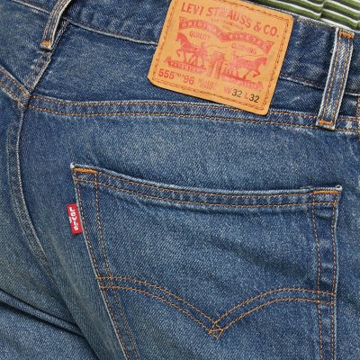 Jean homme 555 Relaxed Straight LEVIS