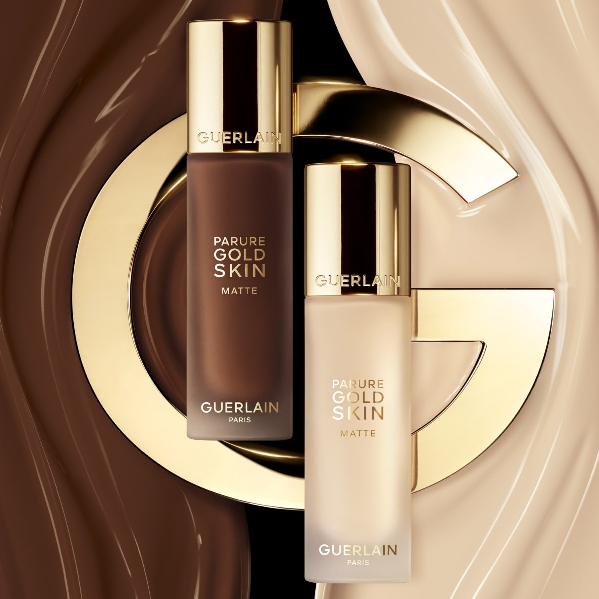 GUERLAIN Parure Gold Skin Mat Fond de teint haute perfection sans transfert