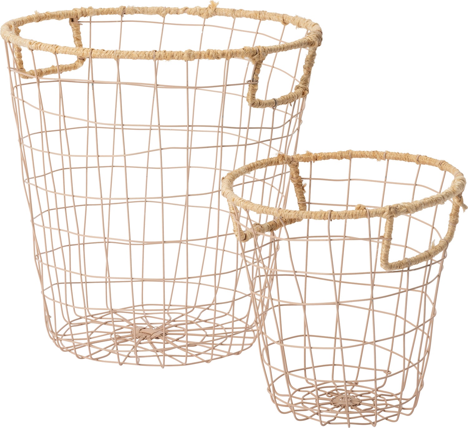 Intratuin draadmand Laun naturel D 20 H 23 cm