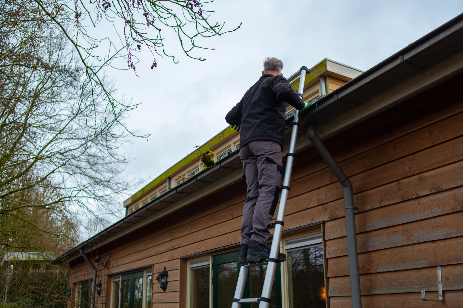 Batavia 7063670 Telescopische ladder met Hoekindicator, SoftClose & AntiSlip - 3,81m - 13 sporten