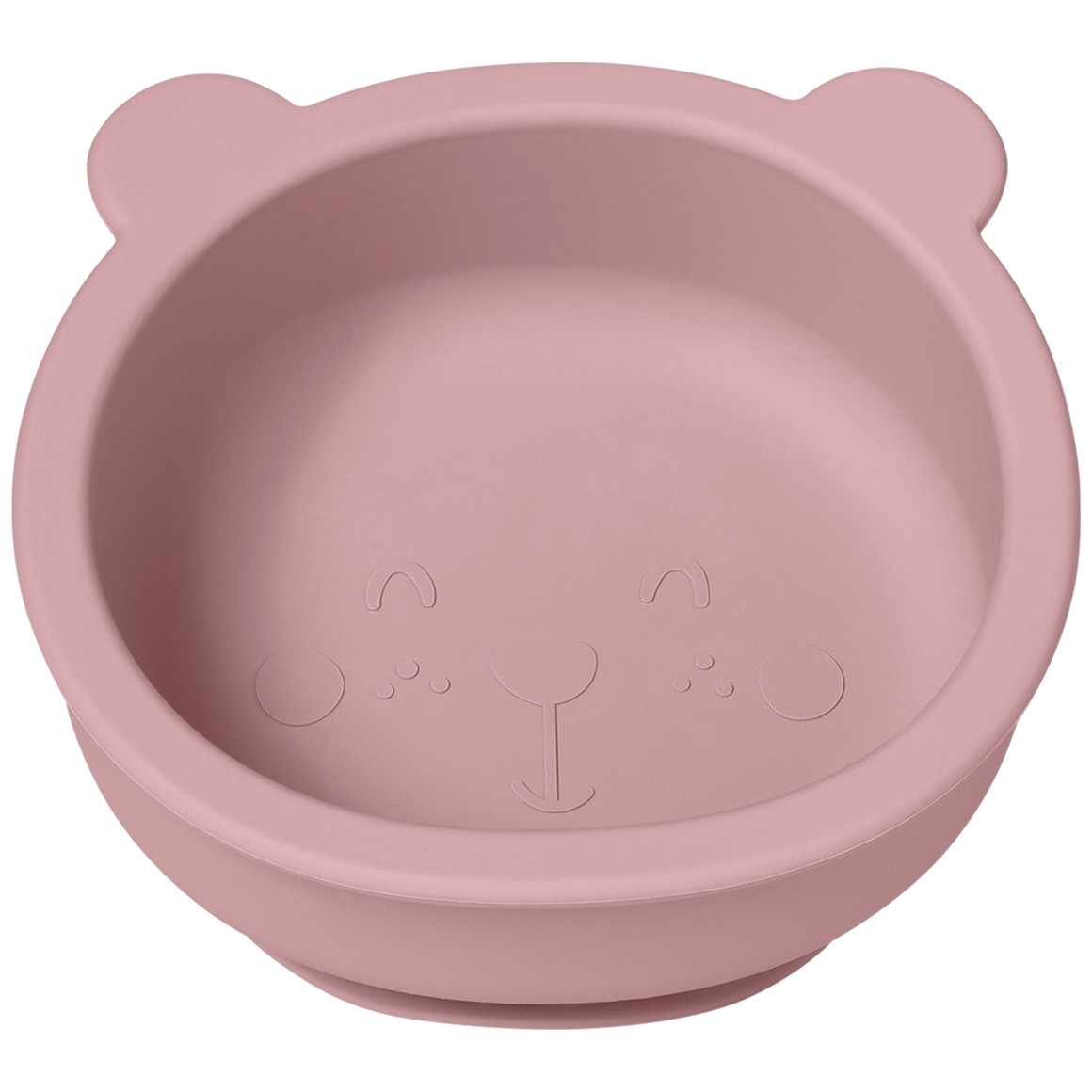 Topomini Silikon-Schüssel mit Saugfuß rosa