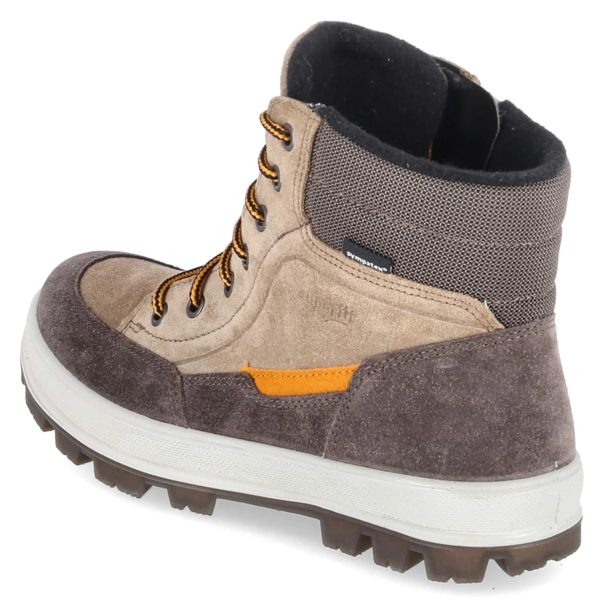 SuperfitWintersneaker TEDD - BRAUN/ORANGE