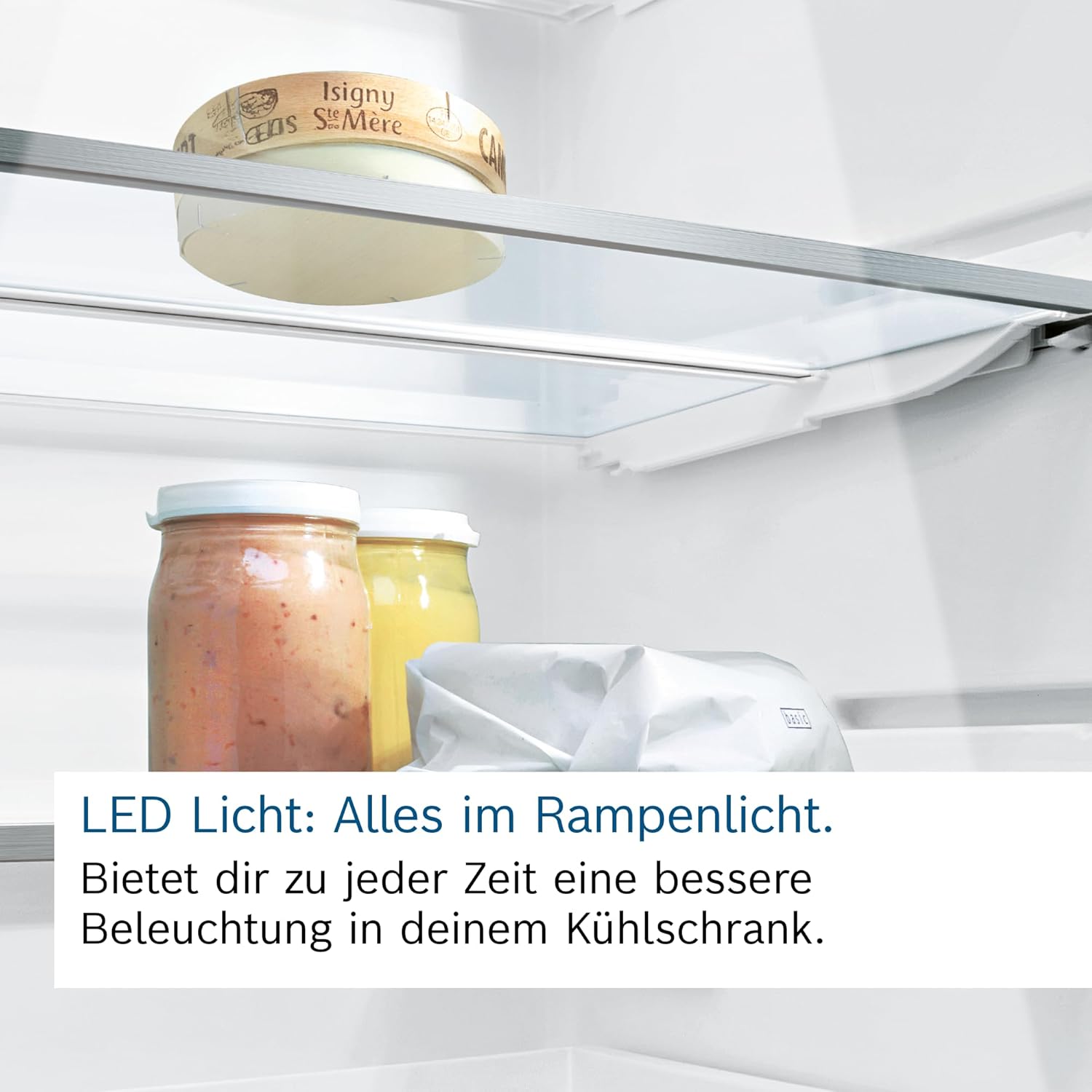 Bosch GSN58AWCV Serie 6 XXL-Gefrierschrank, 191 x 70 cm extra breit, 365 L, NoFrost nie wieder abtauen, LED-Beleuchtung gleichmäßige Ausleuchtung, BigBox Platz für großes Gefriergut