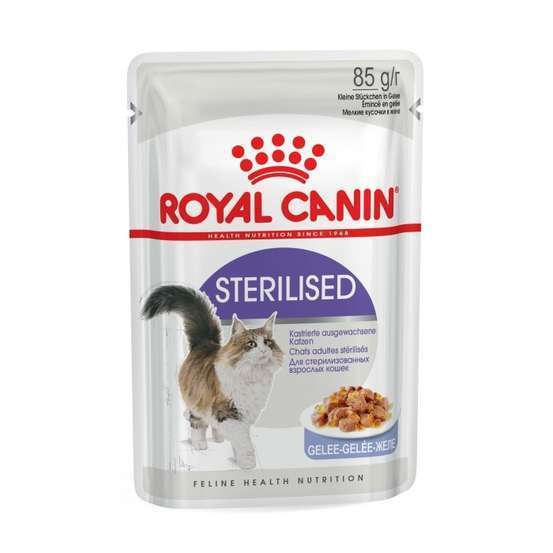 Gelée chat stérilisé de 1 à 7 ans Sterilised 12x85g