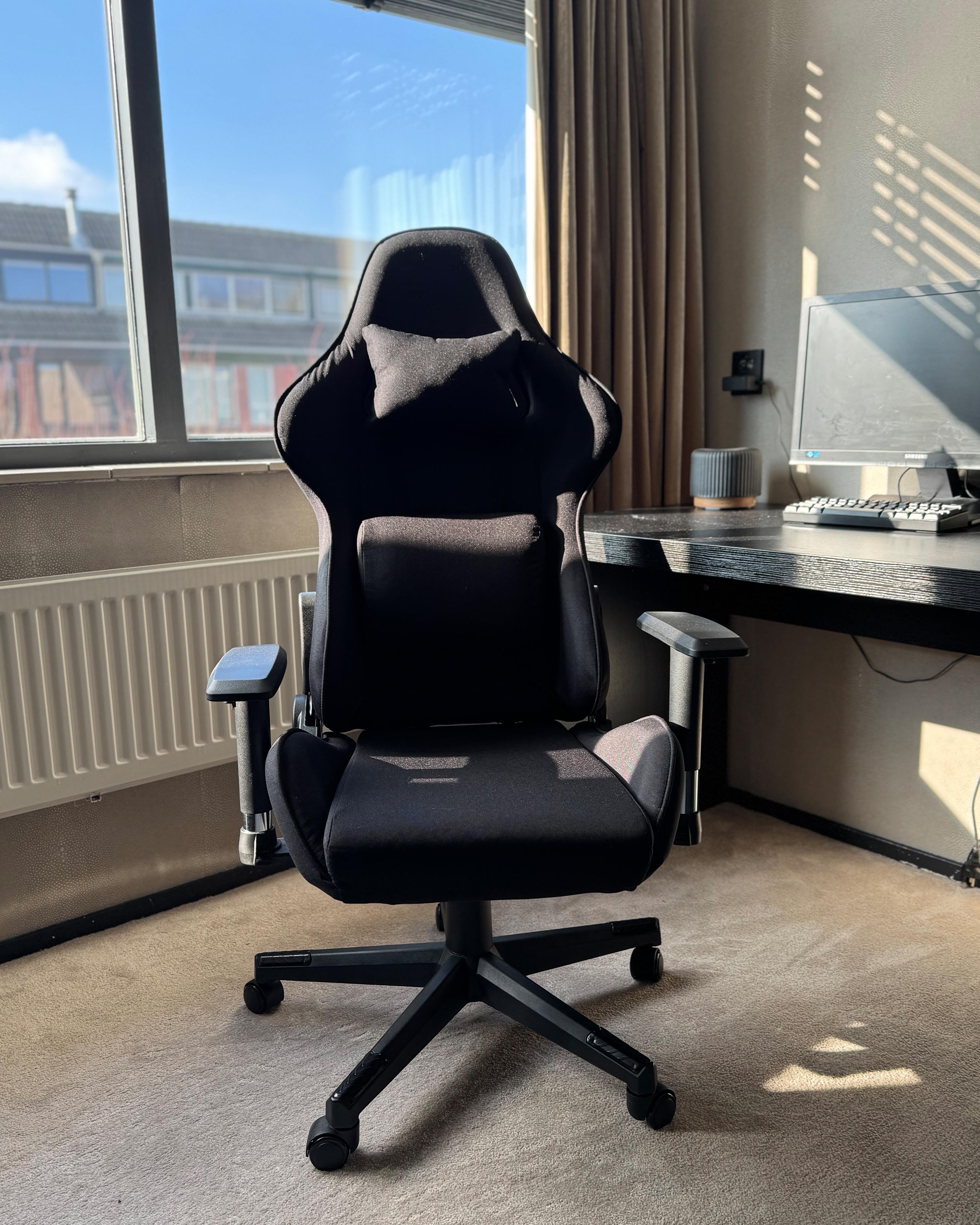Gamestoel WARRIOR Zwart