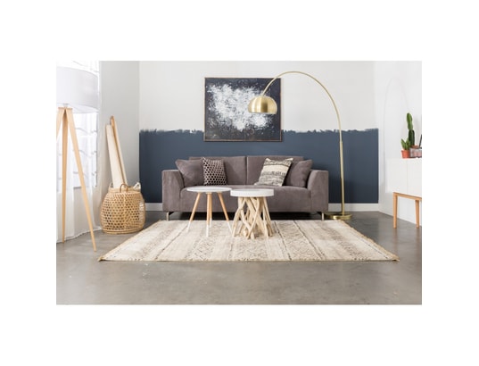 ZUIVER - Lampadaire salon Lampadaire arc design BOW - Couleur - Laiton