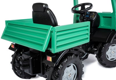 Rolly Toys Unimog Forst Tråbil, Grønn