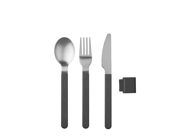 Mepal Silueta Bestiksæt 3 dele Nordic black