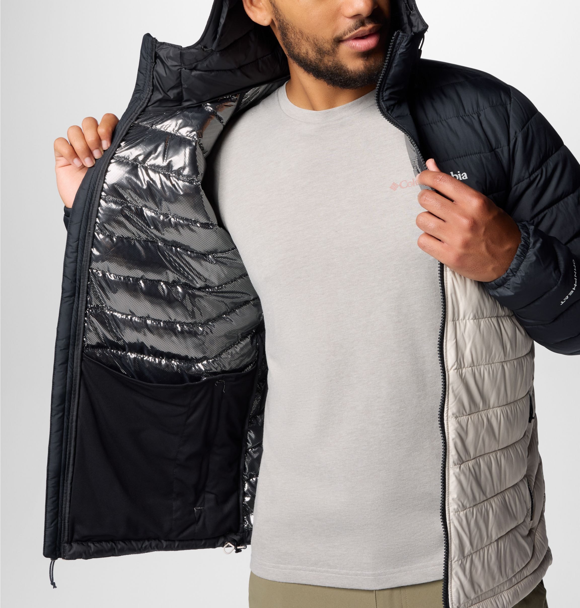 Columbia Steppjacke »POWDER LITE II HOODED JACKET« 1 Stk. tlg.