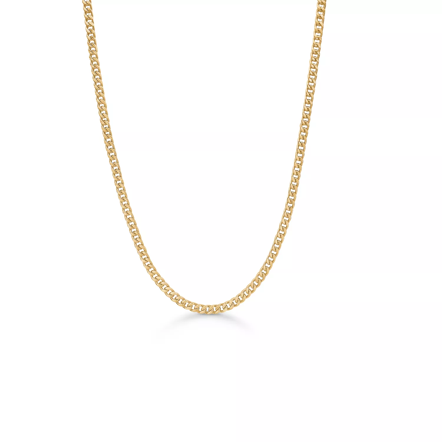 Avilé Jewelry Panzer Halskæde 18 kt. Forgyldt Sølv DI004-GP