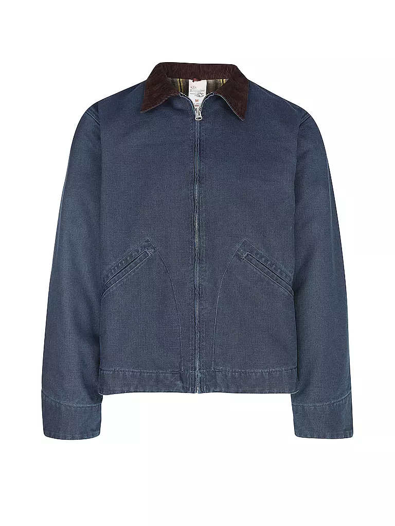 NUDIE JEANS Blouson BLAKE blau