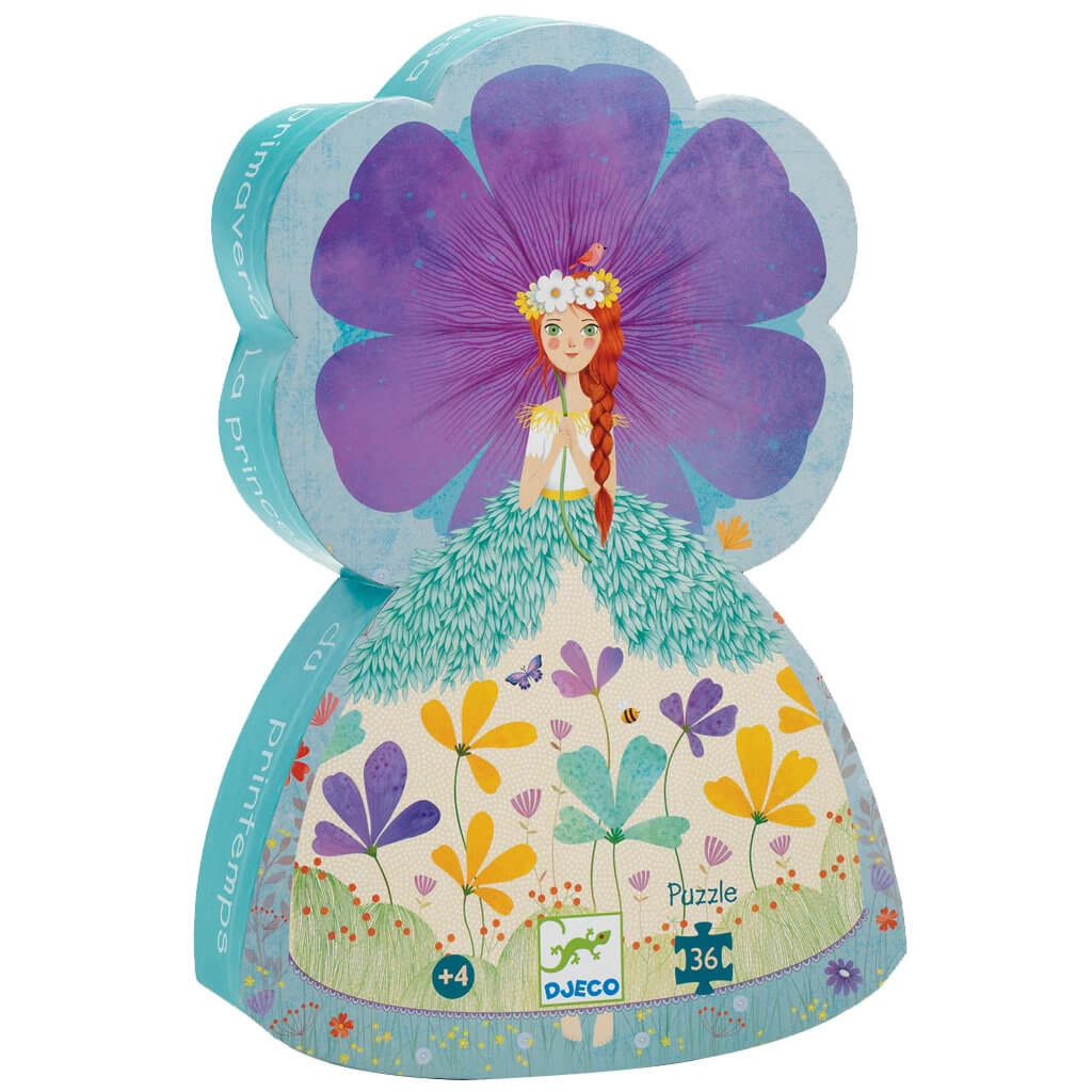 Puzzle Silhouette - 36 Pièces - La Princesse du Printemps
