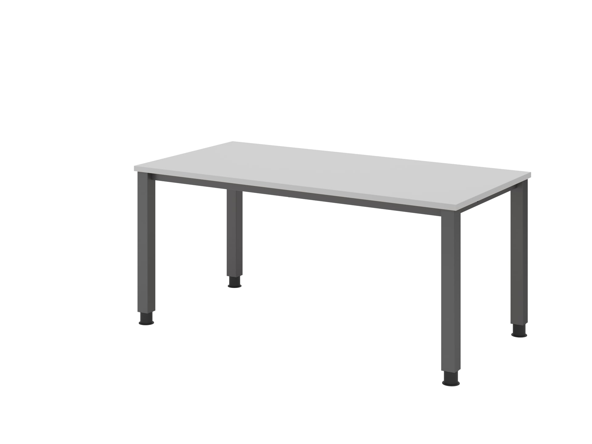 Schreibtisch 160 x 83,5 x 80 cm Grau/ Graphit