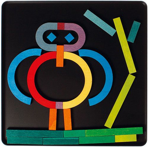 Grimm's magneetpuzzel - alfabet (77st)