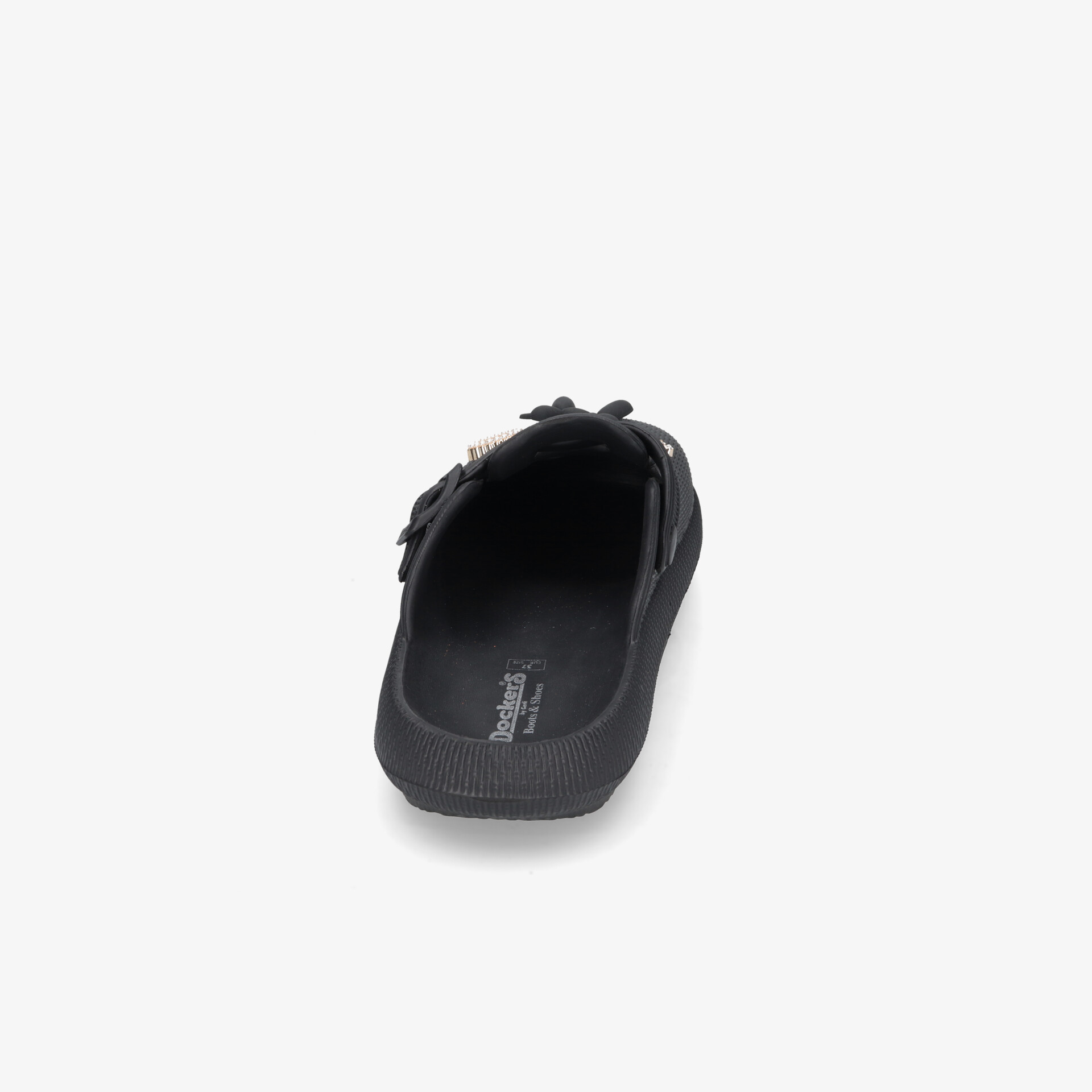 Dockers Damen Clogs schwarz