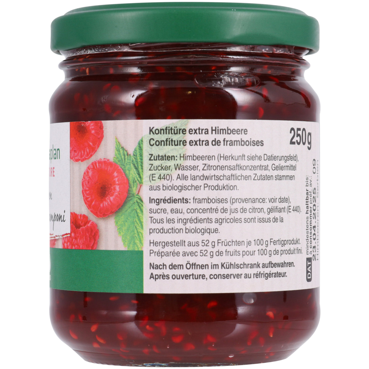 Naturaplan Bio Konfiture Himbeer