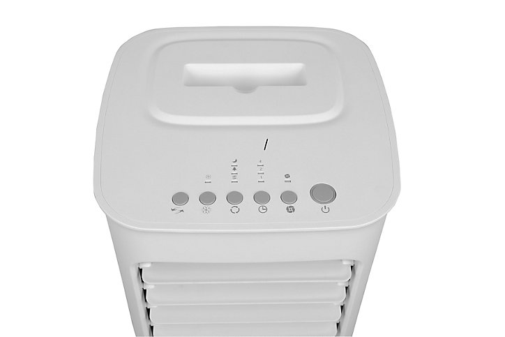 Rafraîchisseur d'air oscillant blanc 65W
