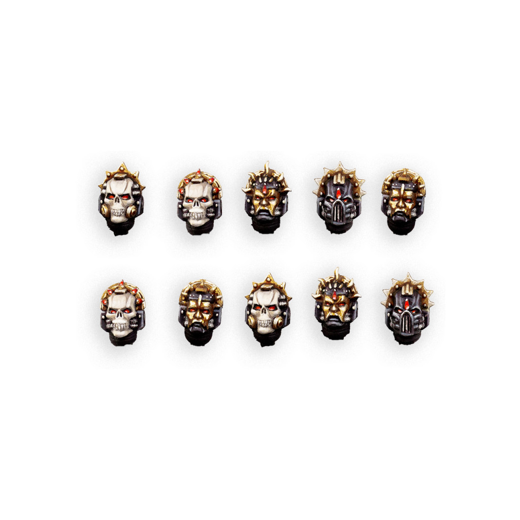 Seraphim Knights Helmet Heads