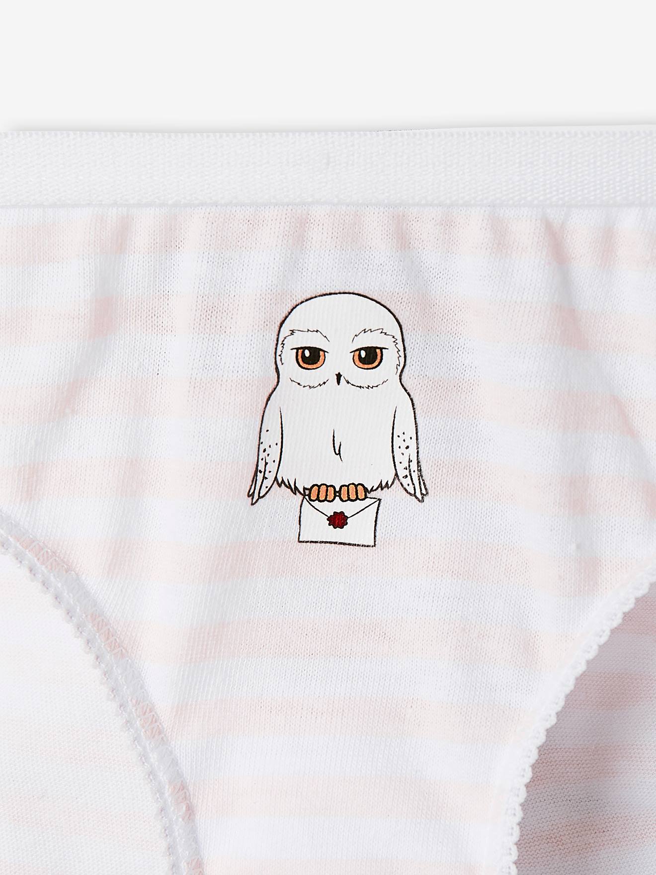 Pacote com 5 calcinhas de maquiagem rosa do Harry Potter®