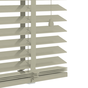 KARWEI houten jaloezie 50 mm leem (kleurnr. 945) 80x130 cm (bxh)