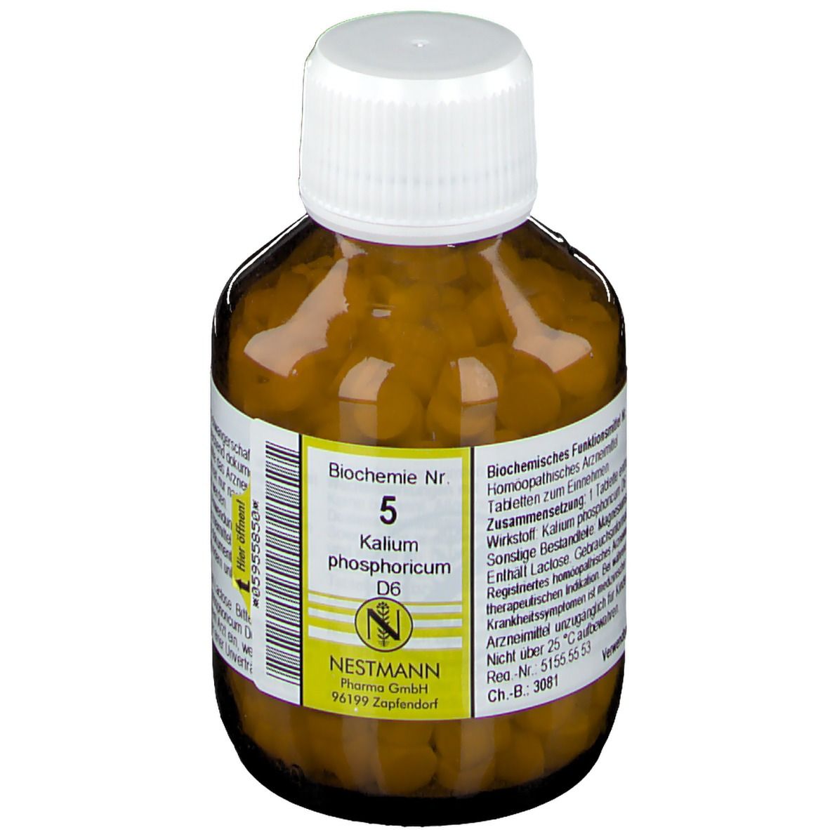 Biochemie 5 Kalium phosphoricum D 6 Tabletten