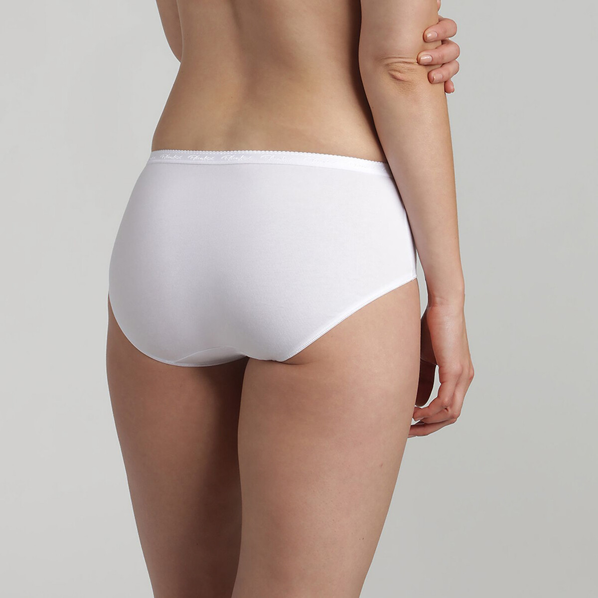 PLAYTEX<br>Conjunto de 3 calcinhas midi em algodão orgânico