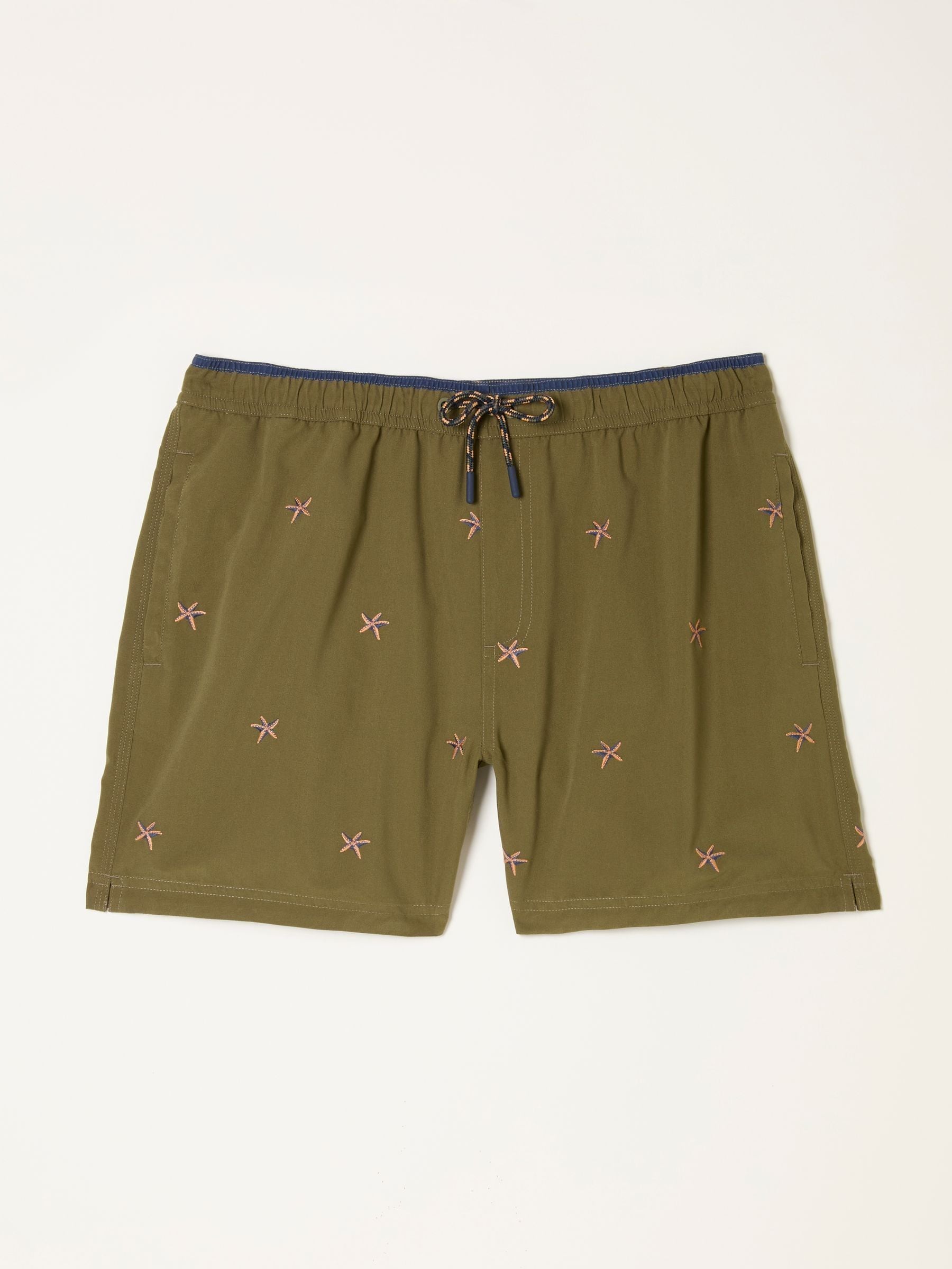 FatFace Embroidered Starfish Swim Shorts