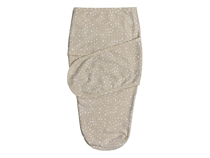 ZEWI bébé-jou Pucktuch Beige Triangle Gr. 50/56 Must-have für neue und werdende Eltern