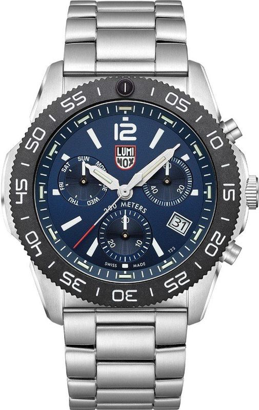 Luminox - Pacific Diver Chrono - Chronograaf - Zwart - Roestvrij Staal