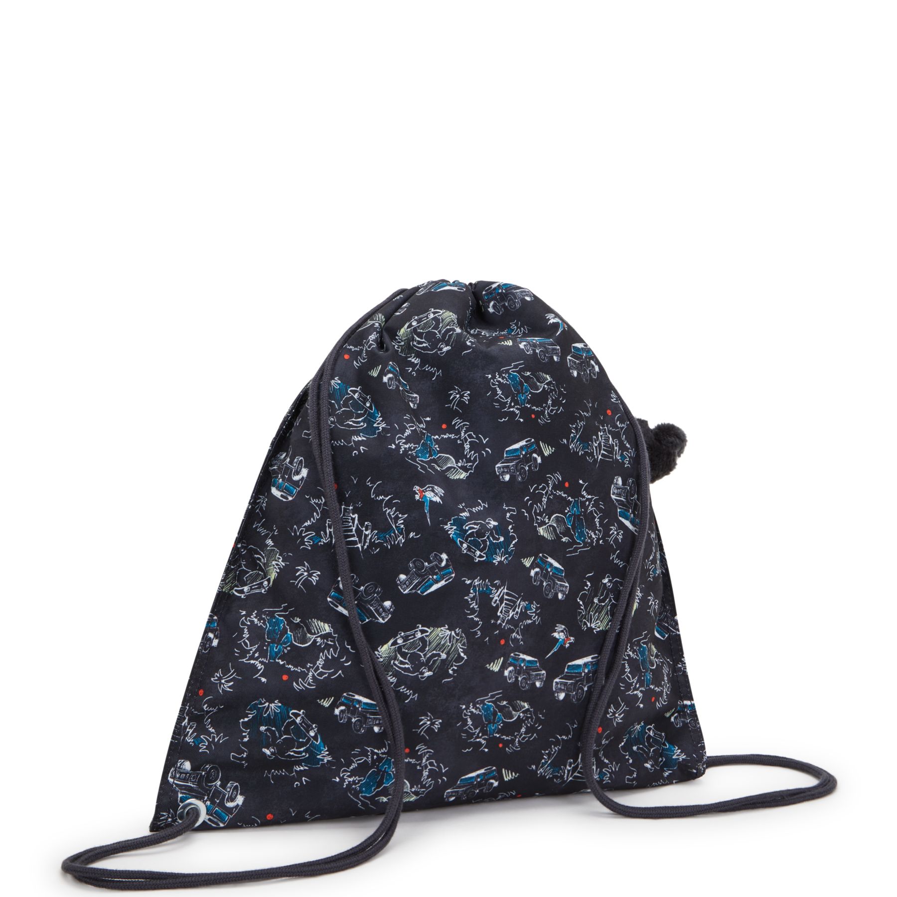 SUPERTABOO Sac moyen avec cordon de serrage - Jungle Fun Race