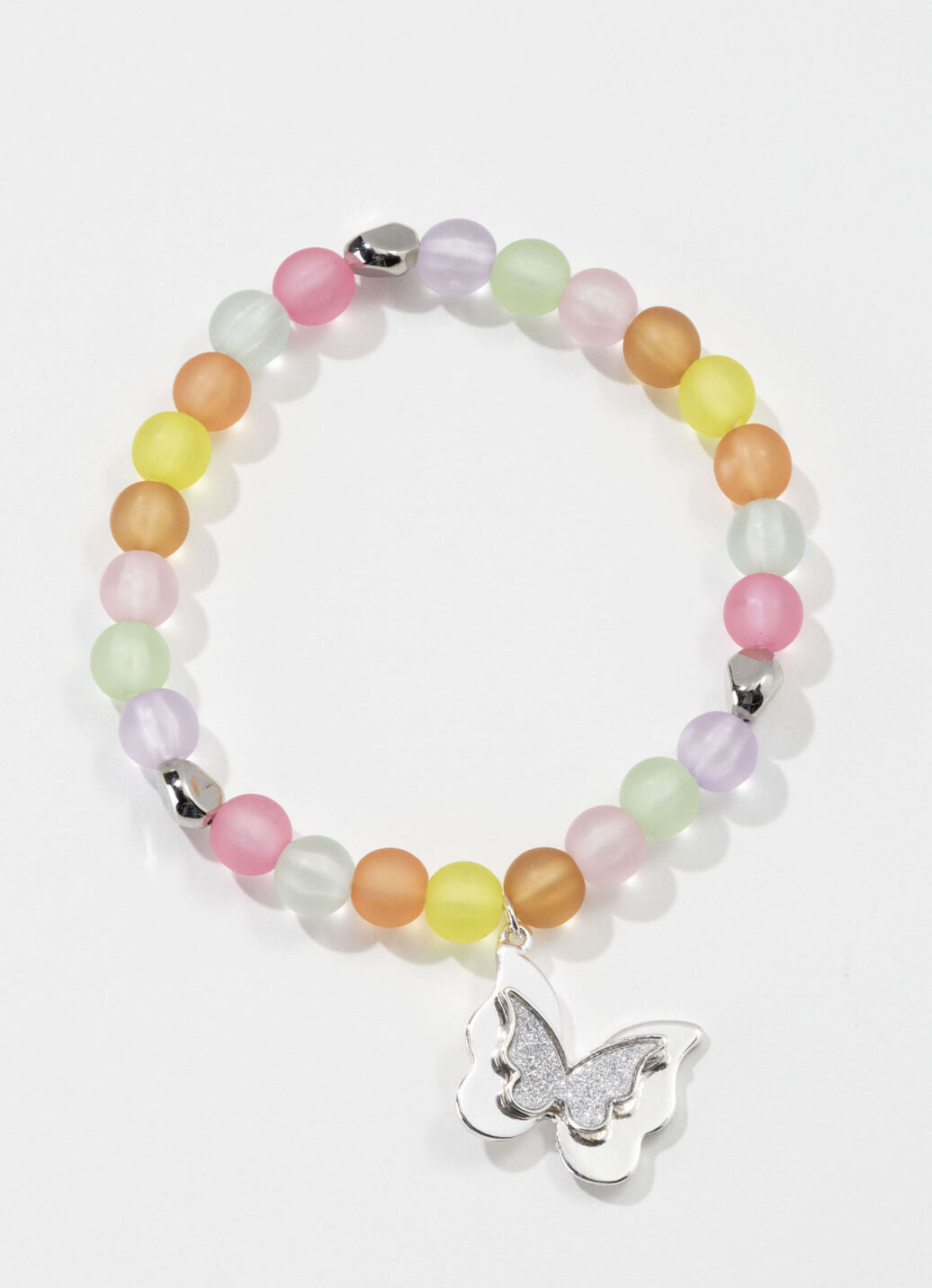Stretch-Armband mit Schmettleringsanhänger
