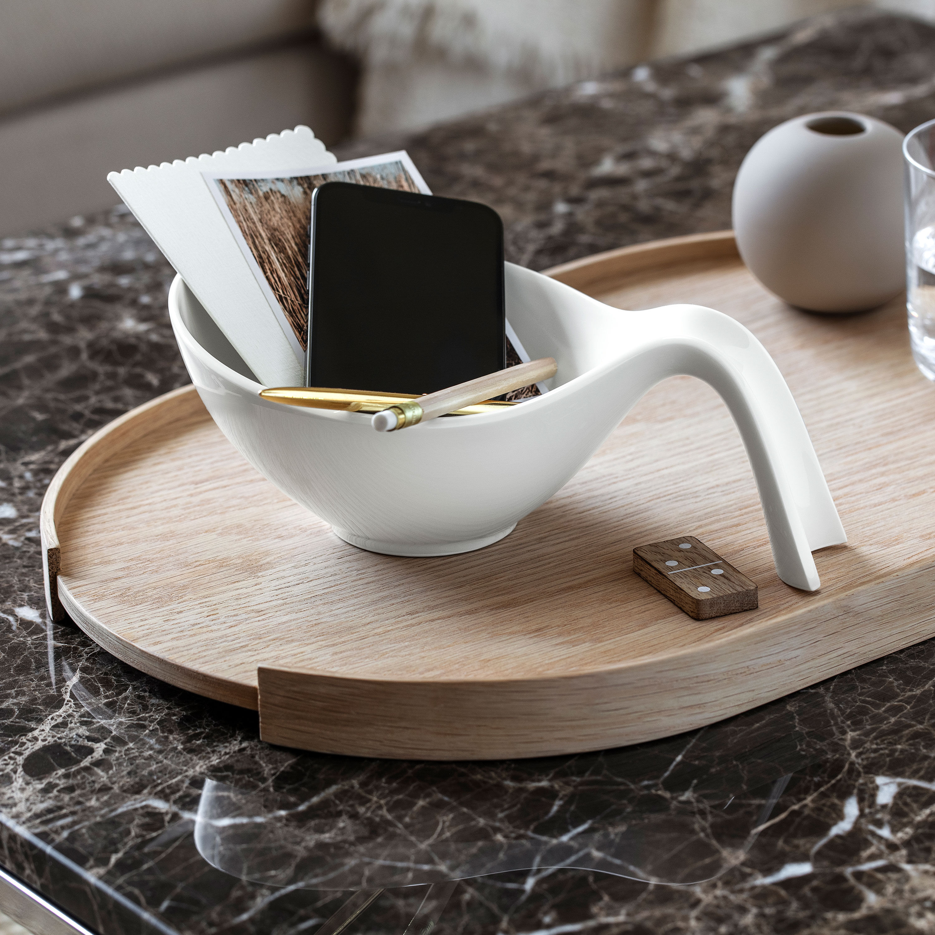 Flow Mug White, 11.2 oz, Premium Porcelain